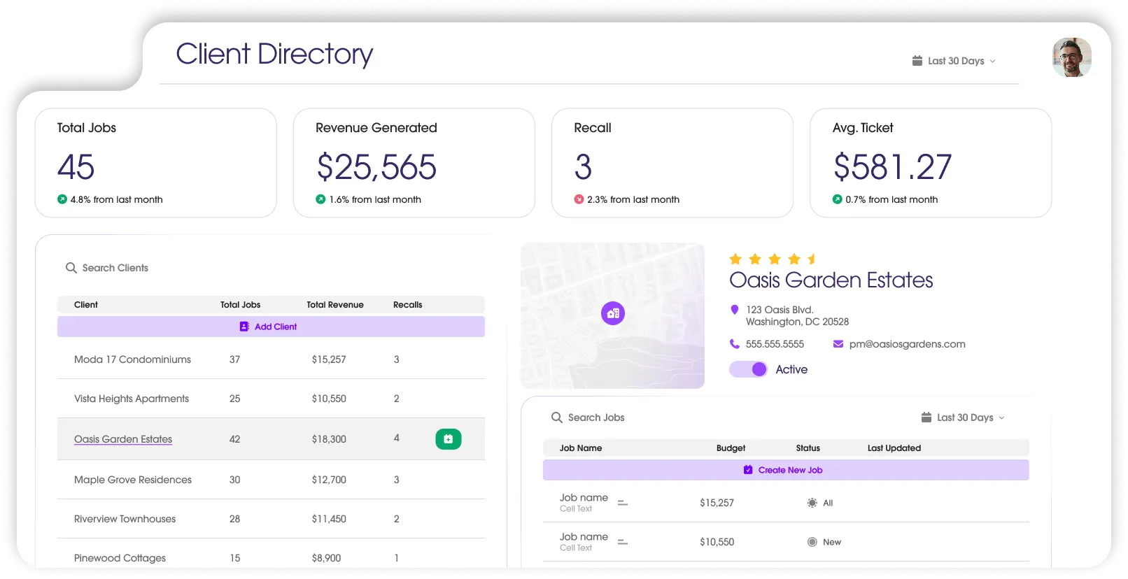 Client Directory Preview